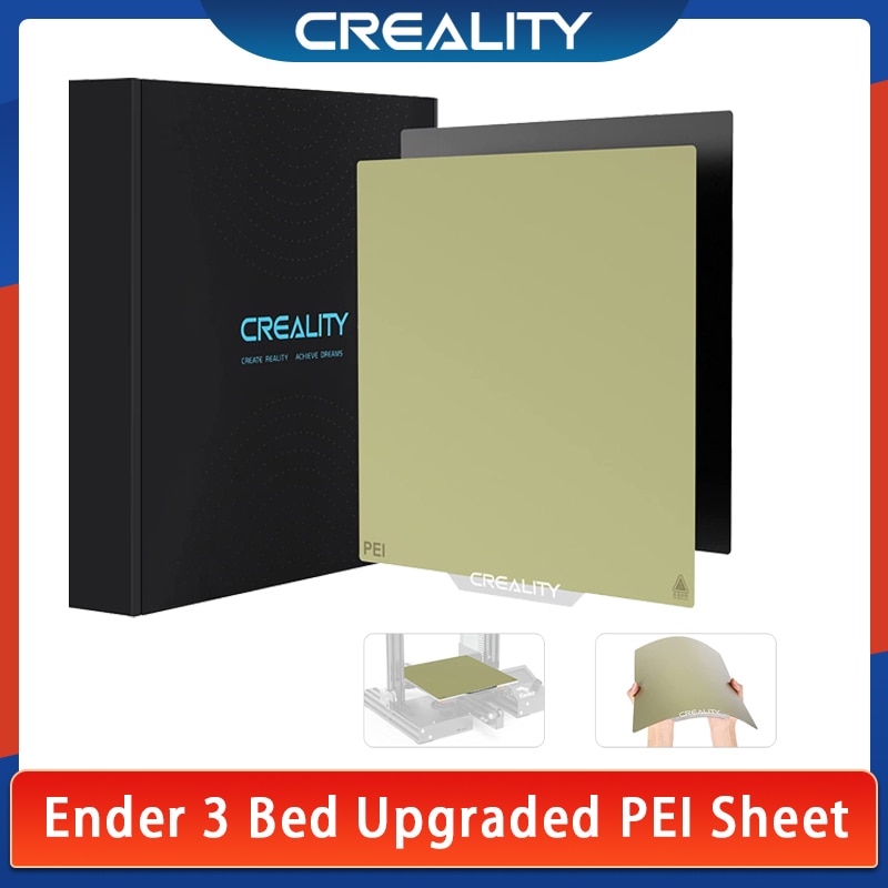 Creality Ender 3 PEI Ʈ 235X235mm ̵ ڱ   ħ ÷Ʈ  ǥ Ender-3 ø 3D 